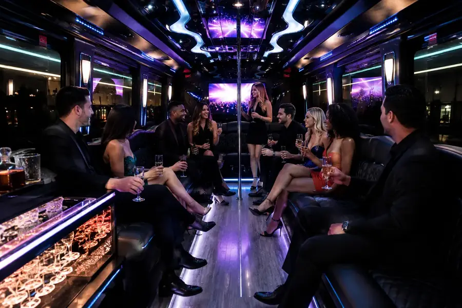 Luxury group transportation with executive Sprinter van